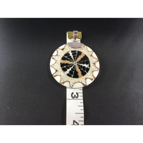 Handmade Art Jewlery Pendent & Earring Set‎ Sterling Silver 925 finding - Picture 9 of 10